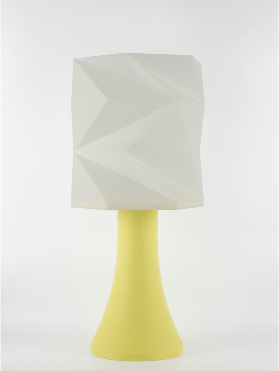 Simone – Lampe pastel jaune, extra large