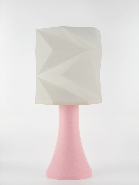 Simone – Lampe pastel rose, extra large