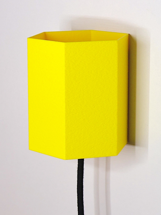 Applique murale design Solène Pop vive hexagonale – Fabriquée en France