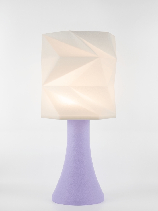Simone – Lampe pastel lilas, extra large