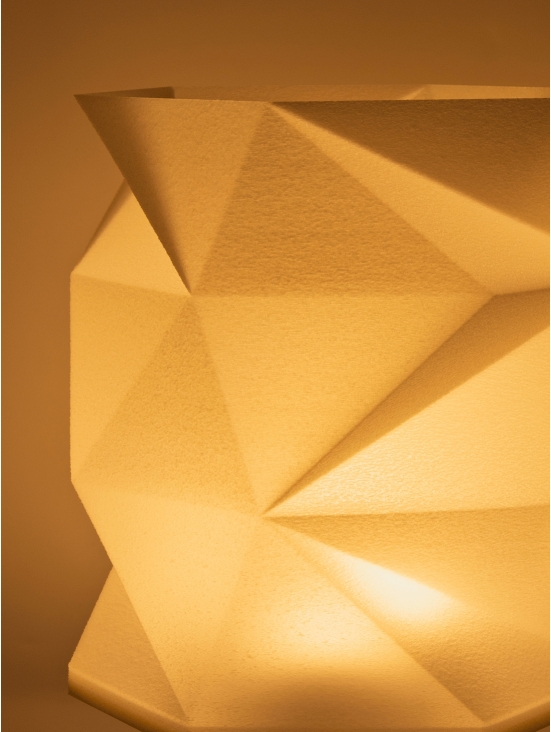 Simone – Lampe pastel verte, extra large