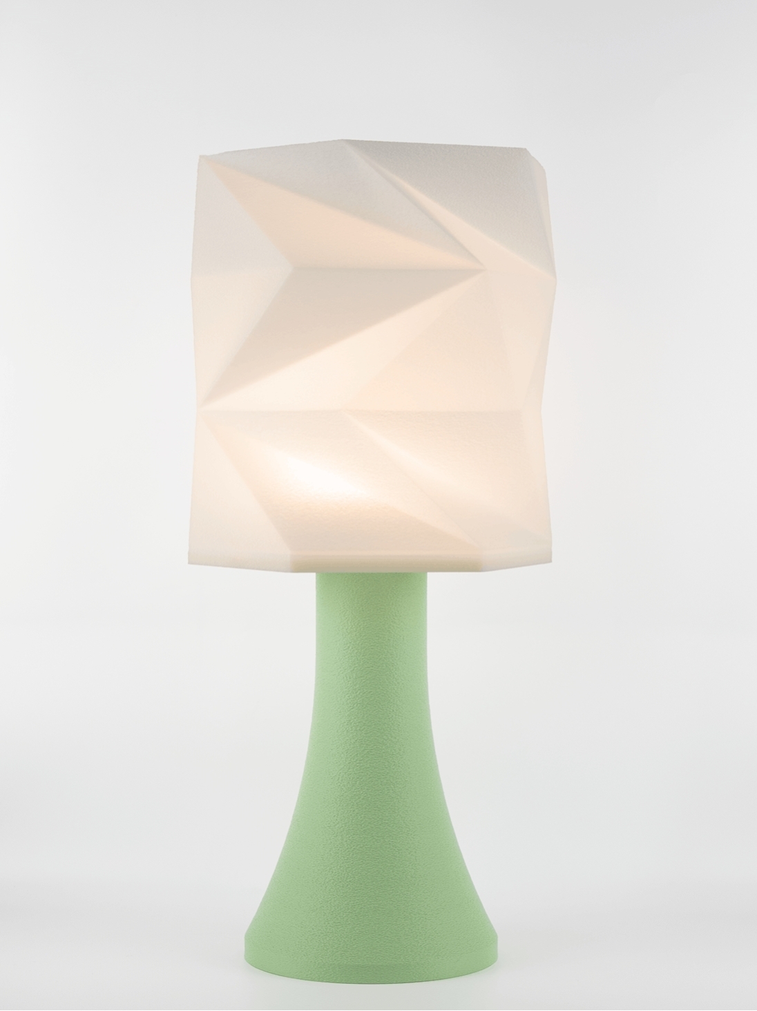 Simone – Lampe pastel verte, extra large