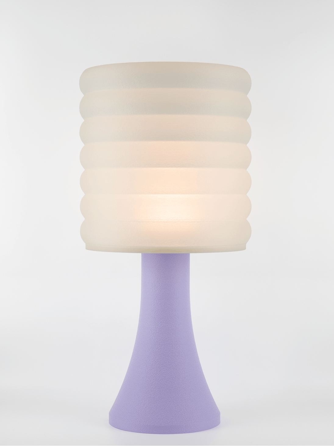 Micheline – Lampe pastel lilas, extra large