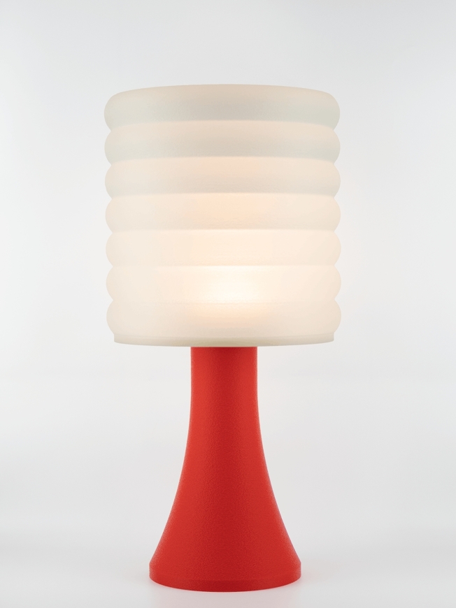 Micheline – Lampe pop rouge, extra large