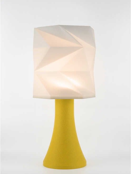 Simone – Lampe granit jaune, extra large
