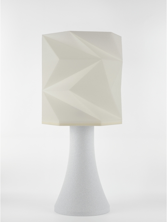 Simone – Lampe granit grise, extra large