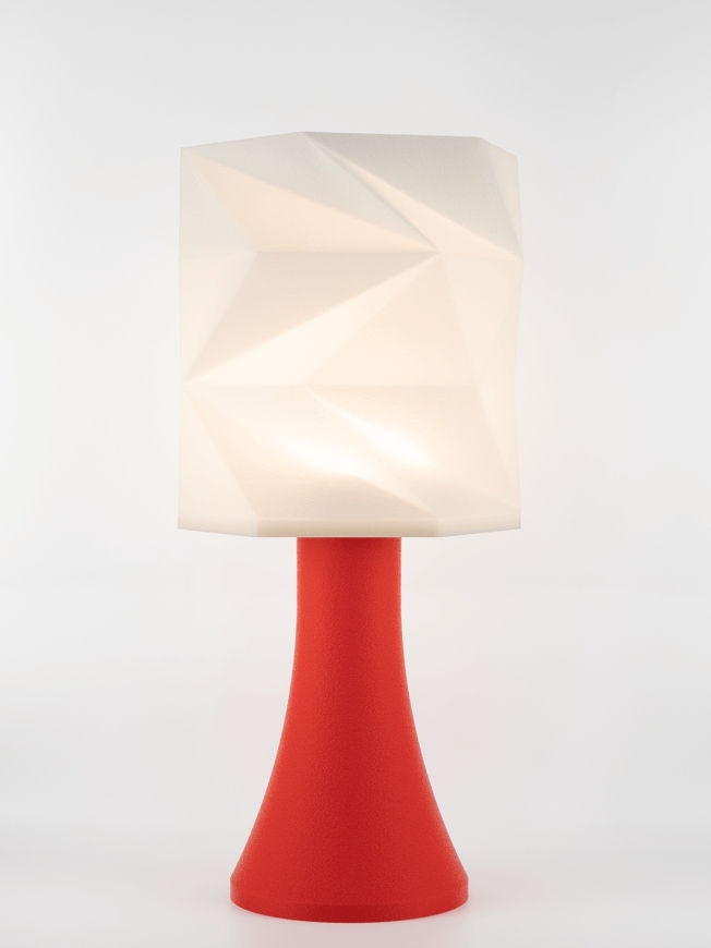 Simone – Lampe pop rouge, extra large