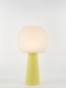 Clarisse – Lampe à poser pastel jaune, large