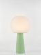 Clarisse – Lampe à poser pastel verte, large