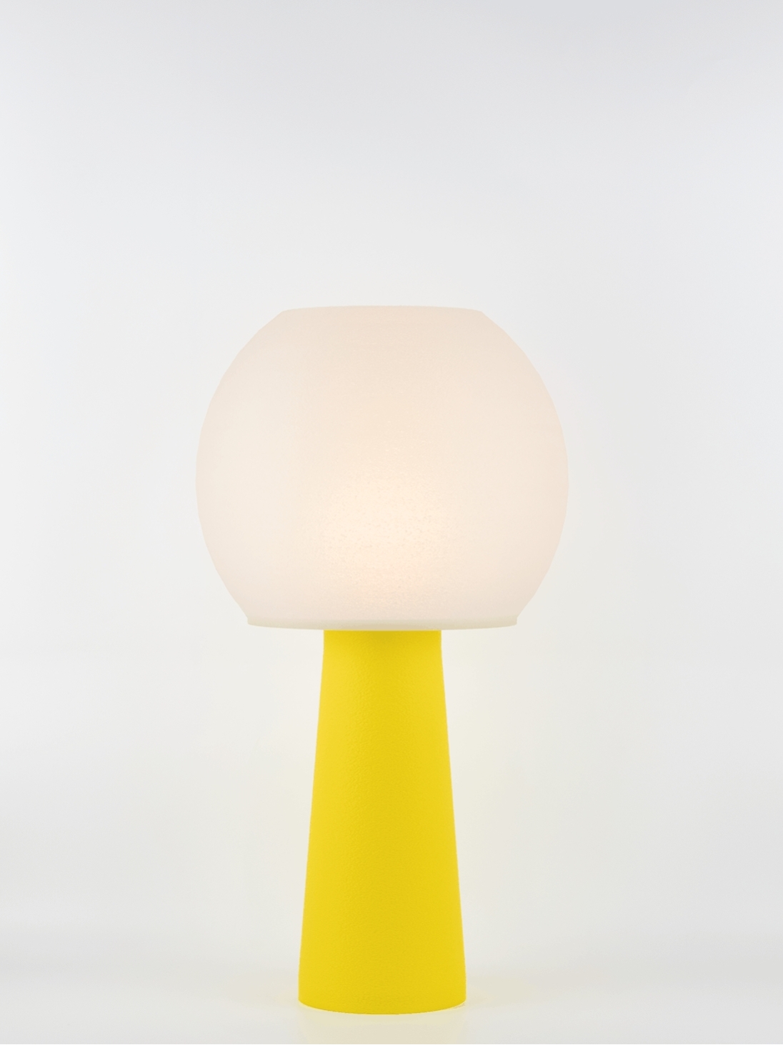 Clarisse – Lampe pop jaune, large
