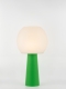 Clarisse – Lampe à poser pop verte, large
