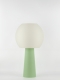 Clarisse – Lampe à poser pastel verte, large