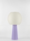 Clarisse – Lampe pastel lilas, large