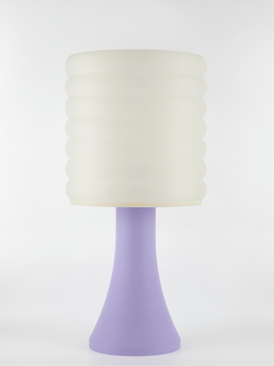 Micheline – Lampe pastel lilas, extra large