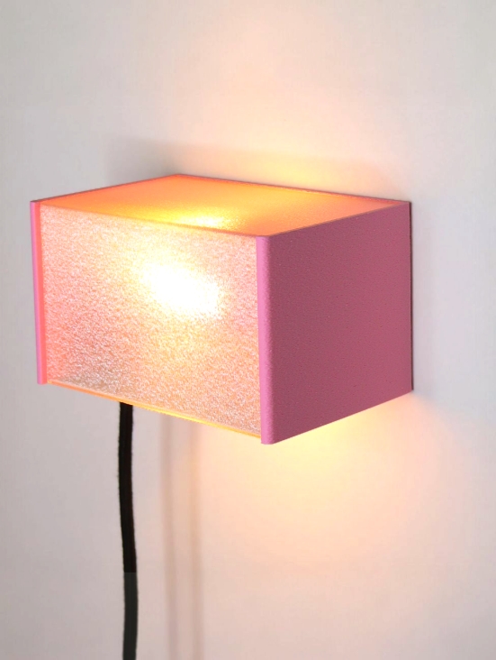 Applique murale pastel design rectangulaire – Véra | Fabriquée en France