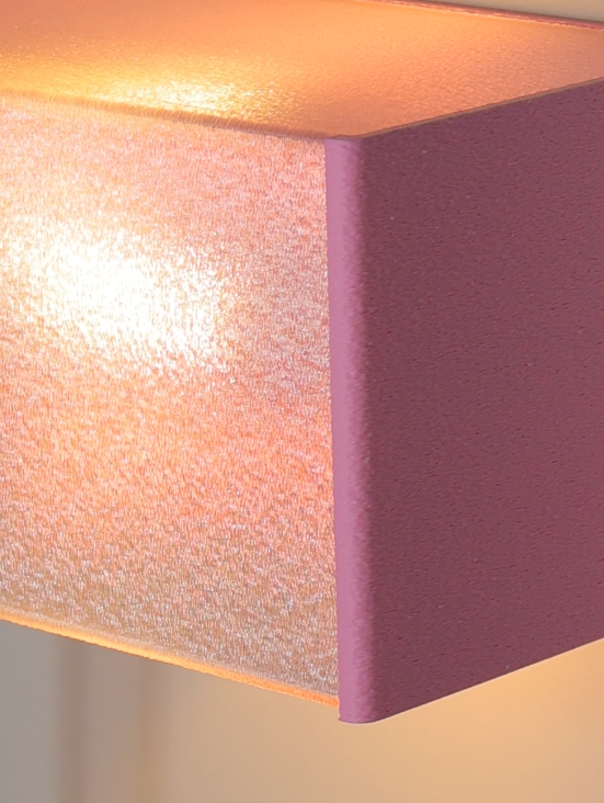 Applique murale pastel design rectangulaire – Véra | Fabriquée en France