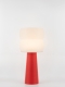 Stella – Lampe à poser granit rouge, large