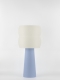 Stella – Lampe à poser pastel bleu, large
