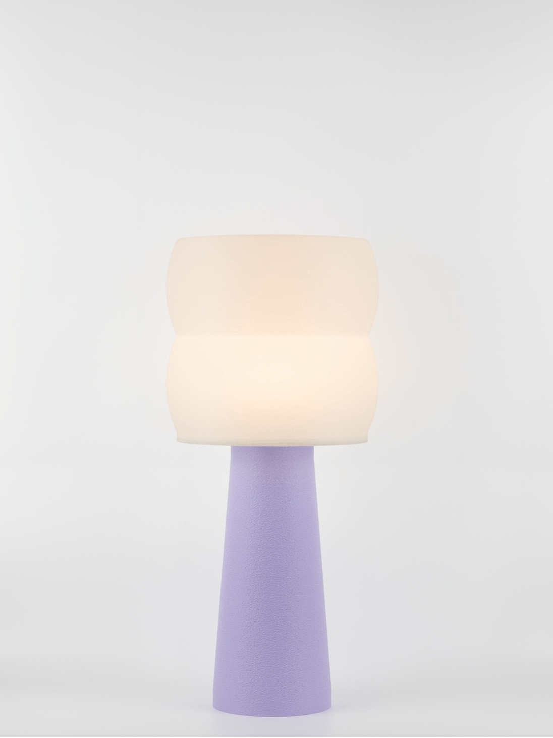 Stella – Lampe à poser pastel lilas, large