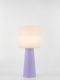 Stella – Lampe à poser pastel lilas, large