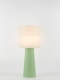 Stella – Lampe à poser pastel verte, large