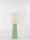 Stella – Lampe à poser pastel verte, large