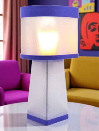 Valérie – Lampe à poser design, POP, Équilibre
