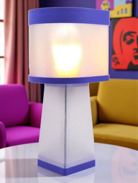 Valérie – Lampe à poser design, POP, Équilibre
