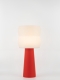 Stella – Lampe à poser pop rouge, large