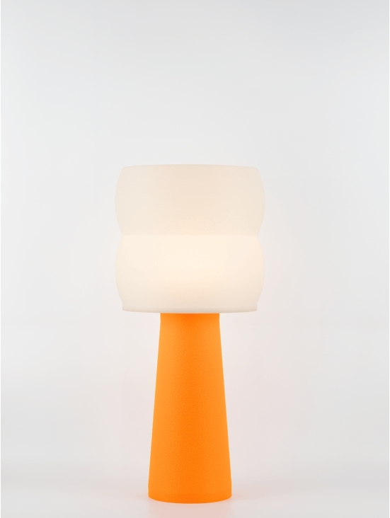 Stella – Lampe à poser pop orange, large