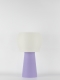Clemence – Lampe à poser pastel lilas, médium