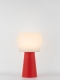 Clemence – Lampe à poser granit rouge, médium