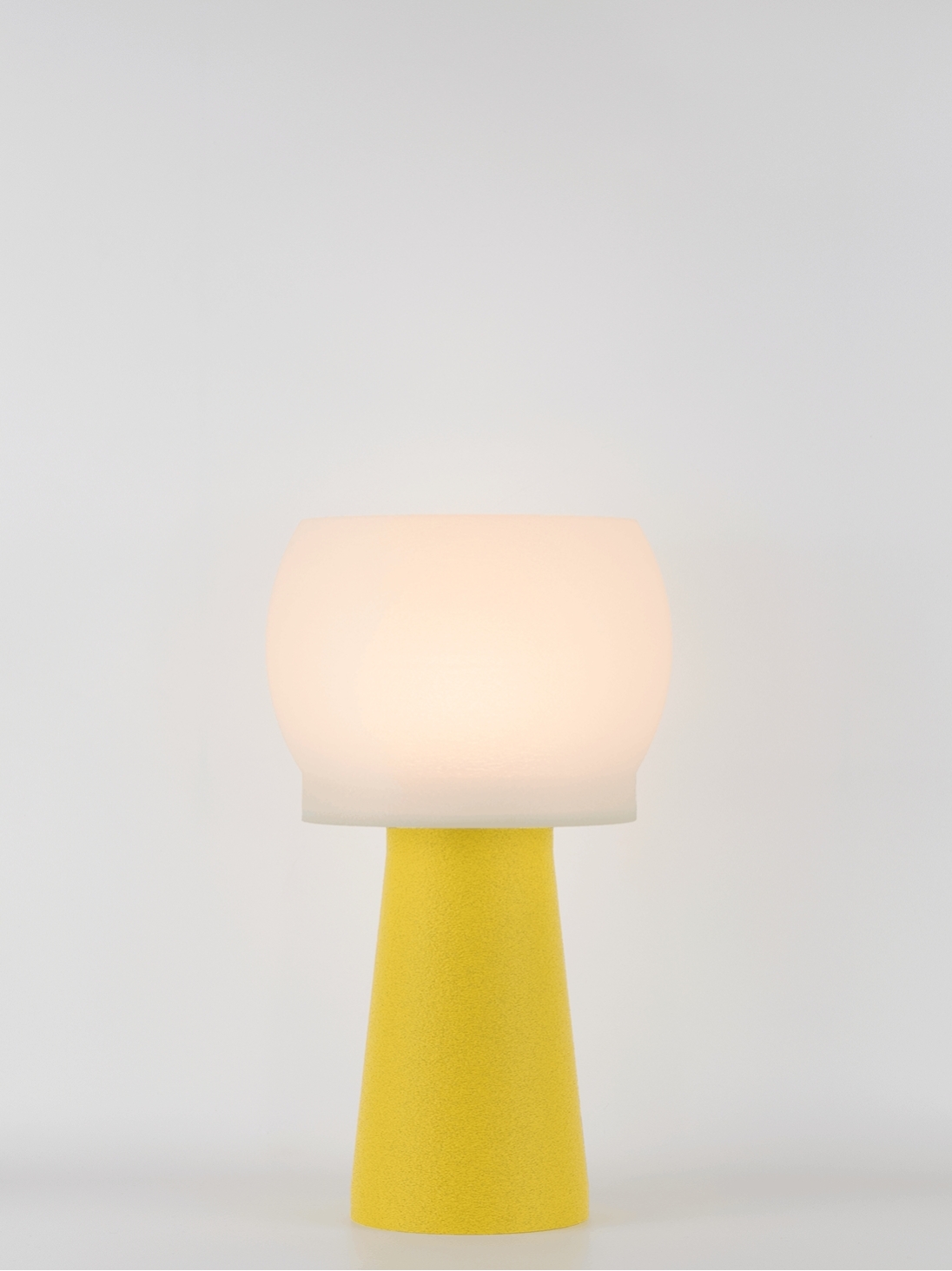 Clemence – Lampe à poser granit jaune, médium