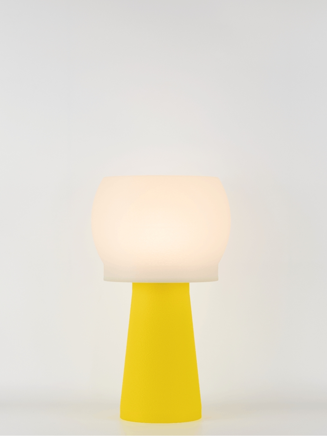 Clemence – Lampe à poser pop jaune, médium