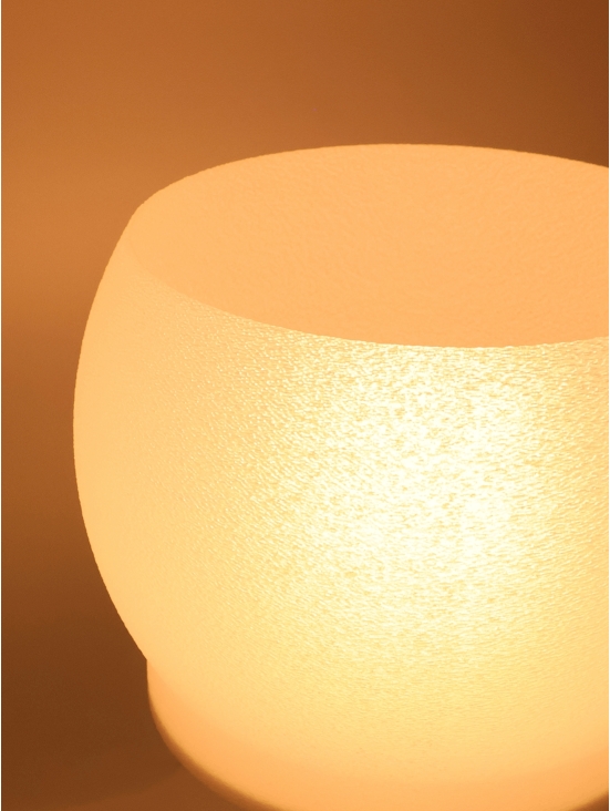 Clemence – Lampe à poser pop orange, médium