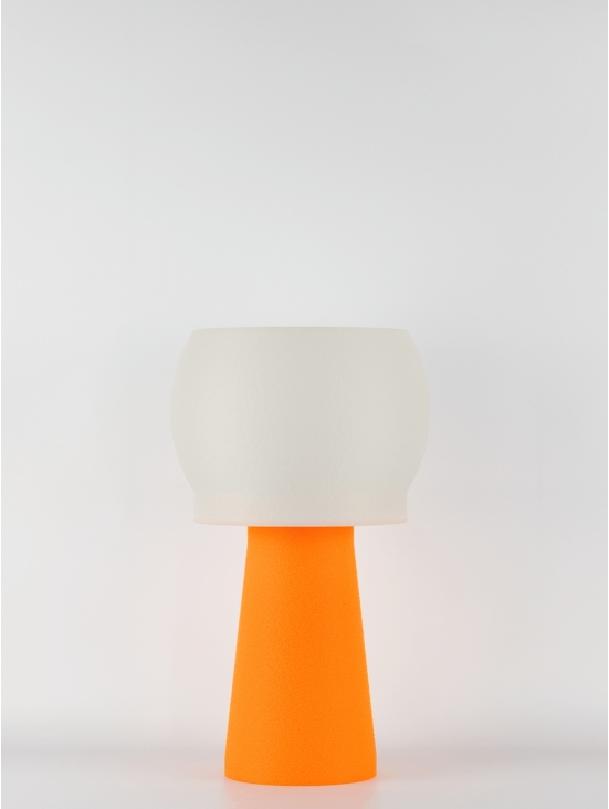 Clemence – Lampe à poser pop orange, médium
