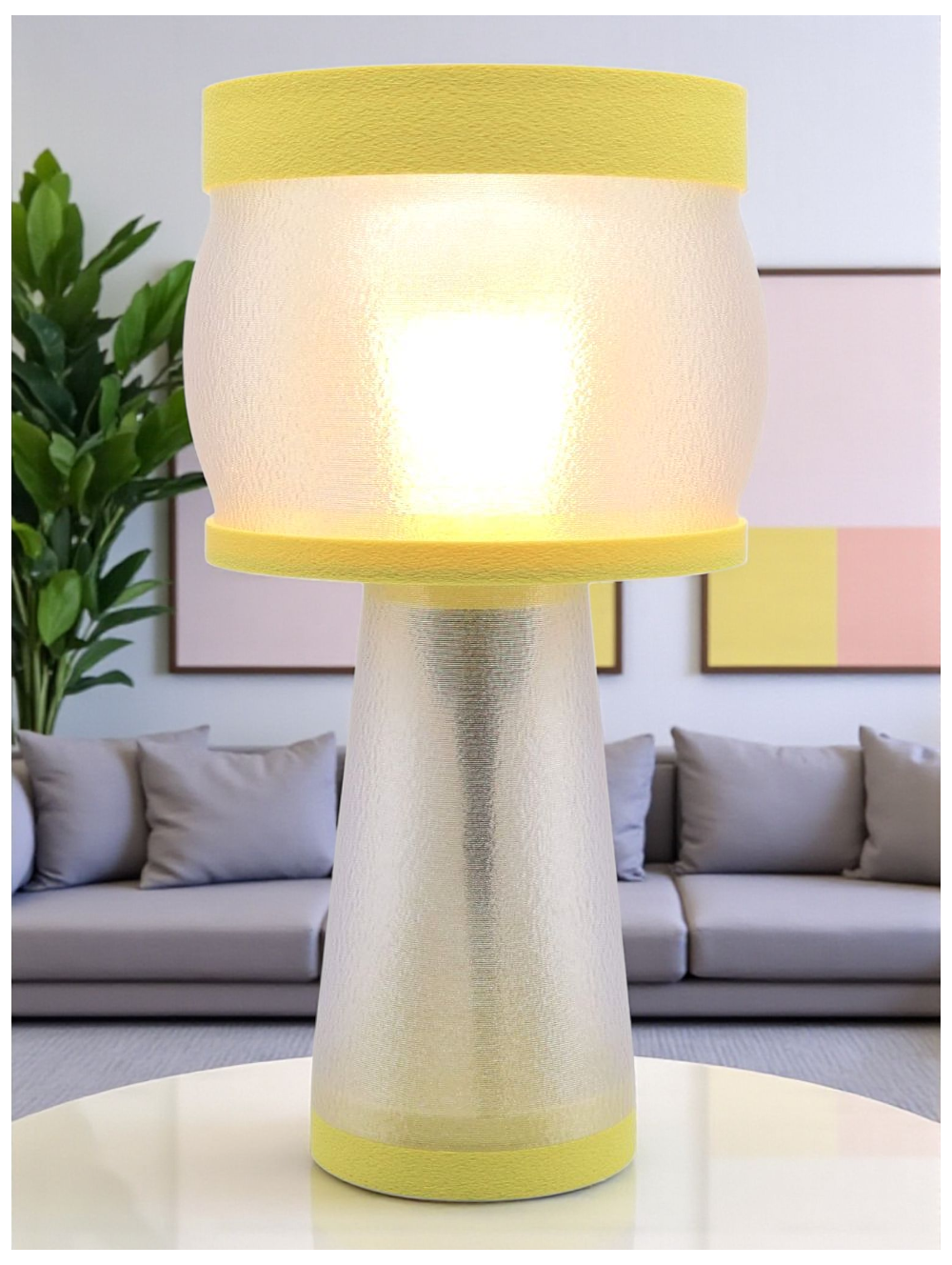 Clémence – Lampe à poser design, PASTEL, Équilibre Clémence – Lampe à poser design, PASTEL, Équilibre