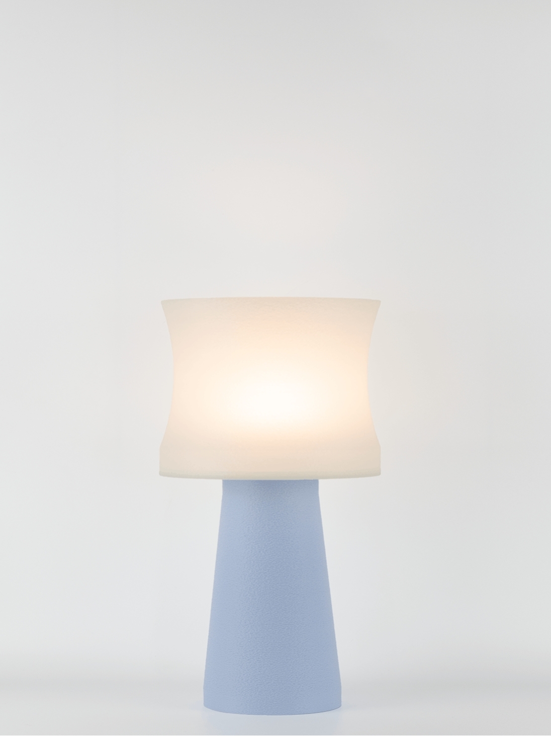 Aurélie – Lampe à poser pastel bleu, médium
