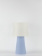 Aurélie – Lampe à poser pastel bleu, médium