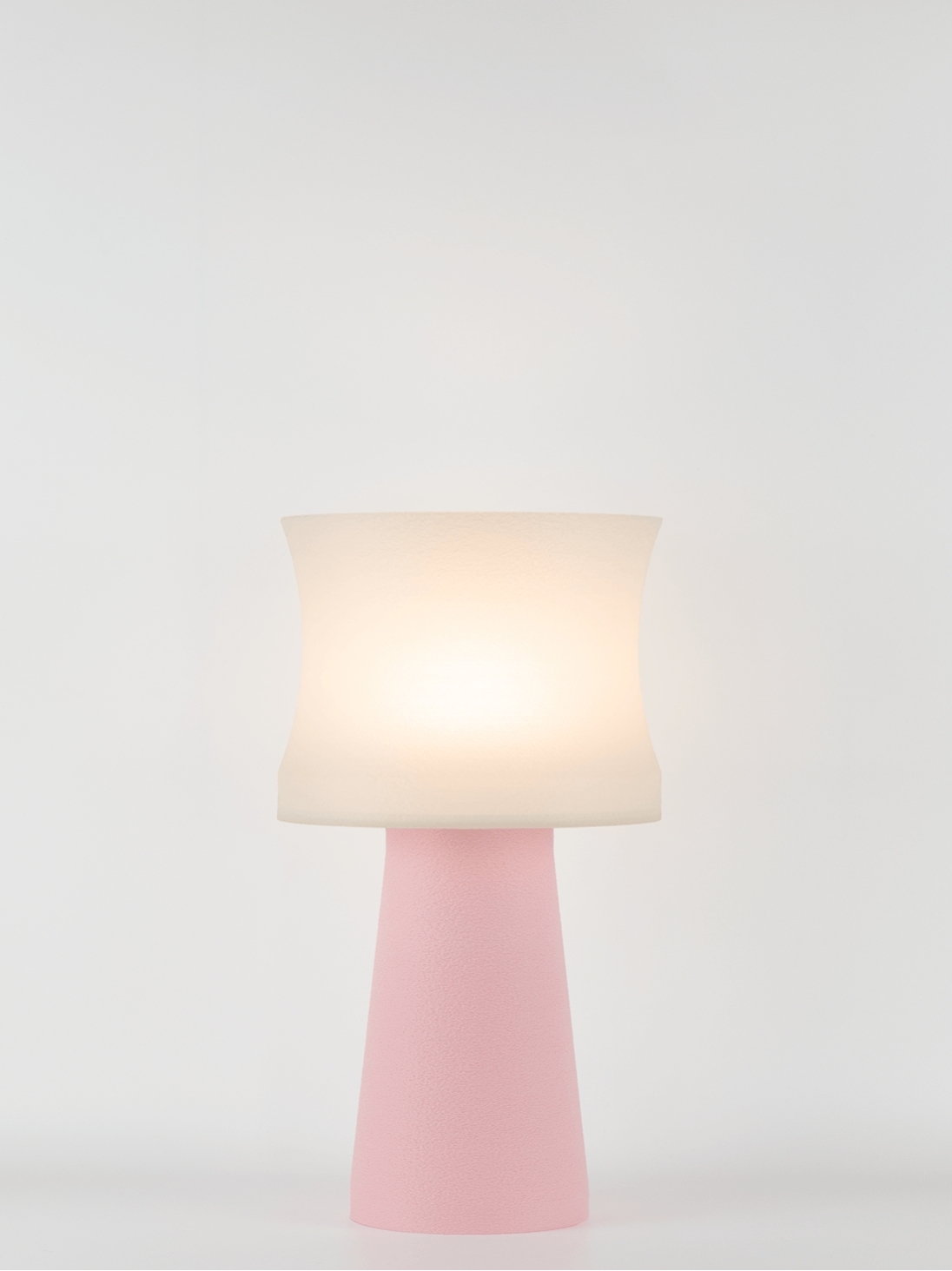 Aurélie – Lampe à poser pastel rose, médium