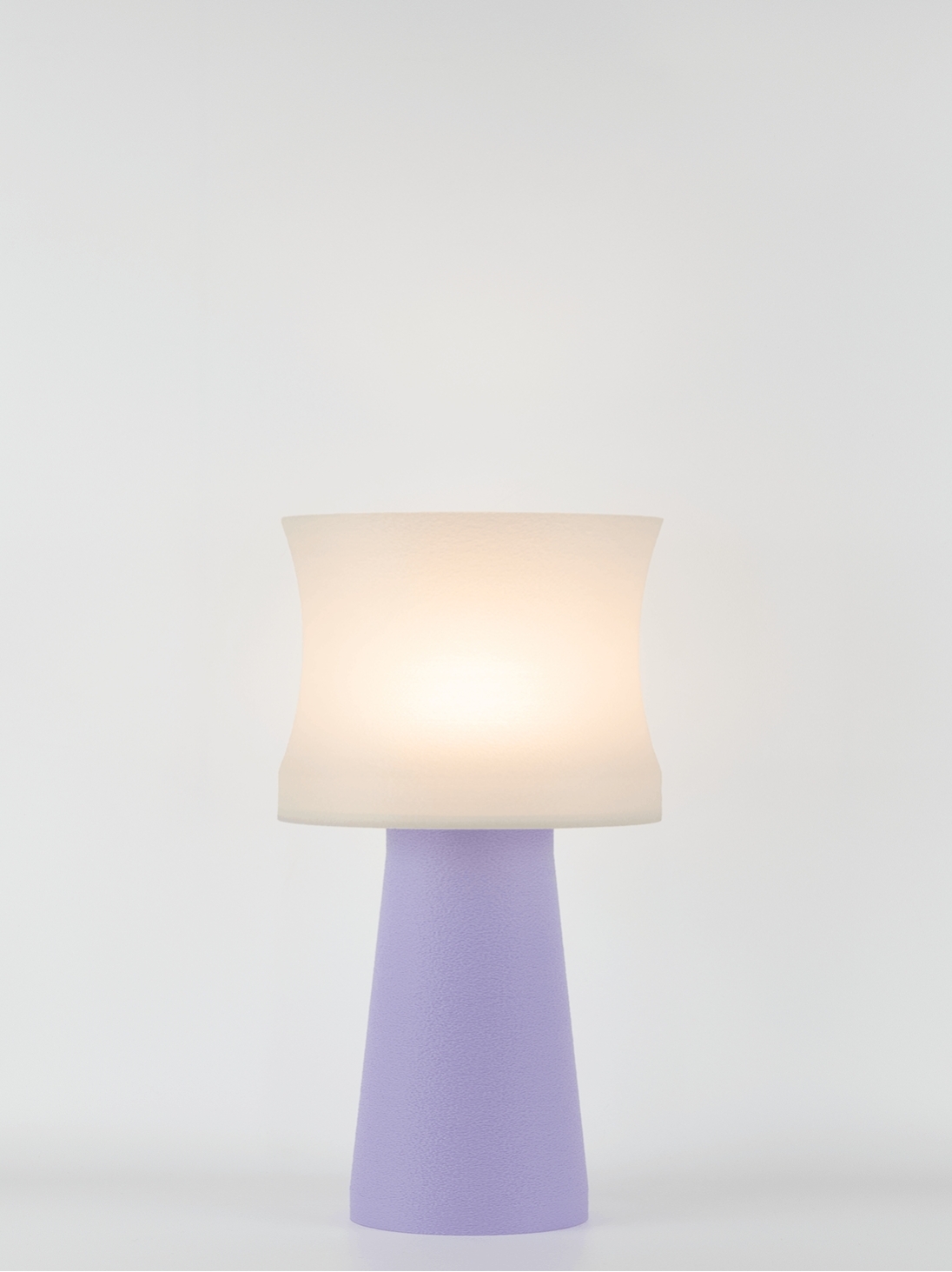 Aurélie – Lampe à poser pastel lilas, médium