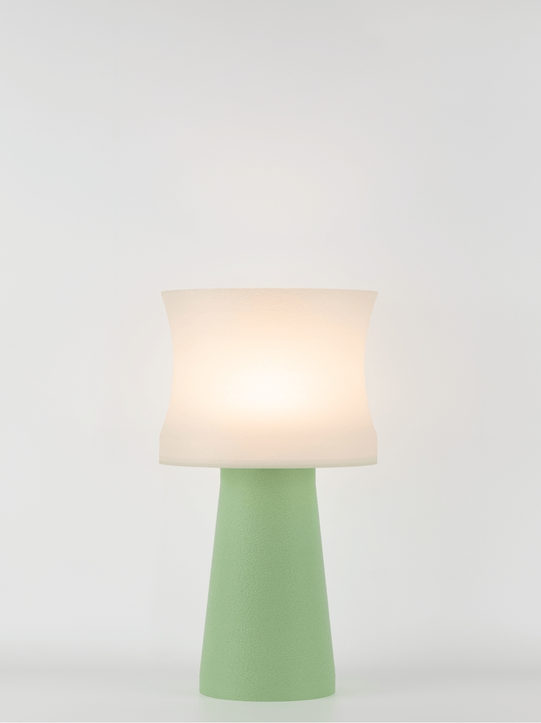 Aurélie – Lampe à poser pastel verte, médium