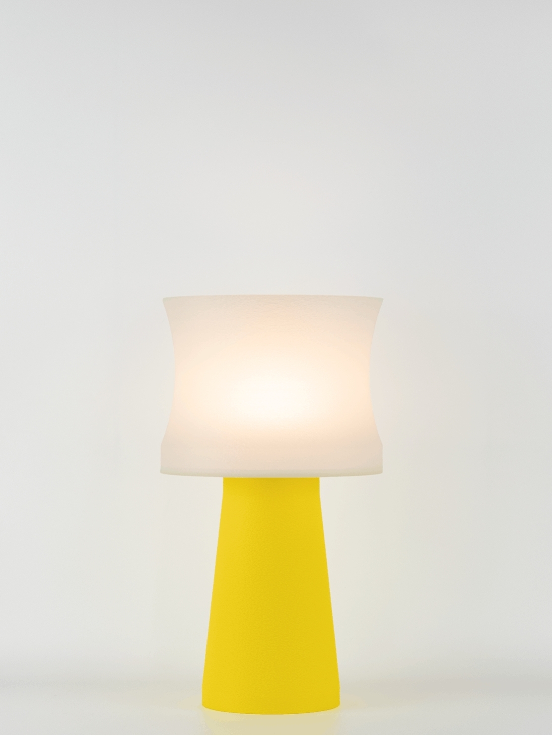 Aurélie – Lampe à poser pop jaune, médium