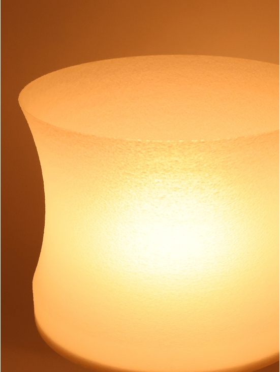 Aurélie – Lampe à poser pop orange, médium