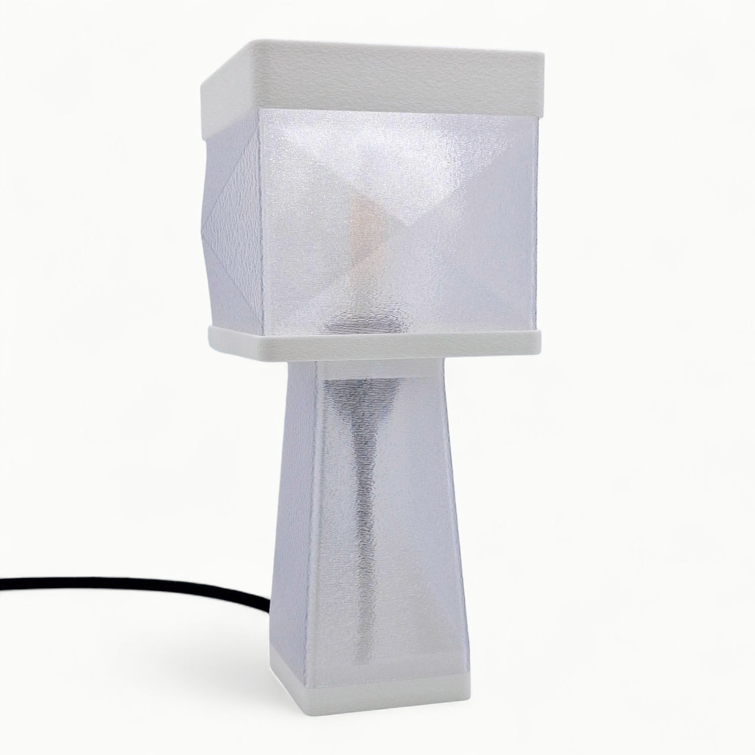 copy of Lampe hexagone ronde grande miroir rouge
