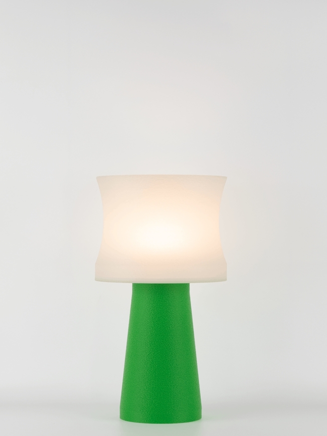 Aurélie – Lampe à poser pop verte, médium