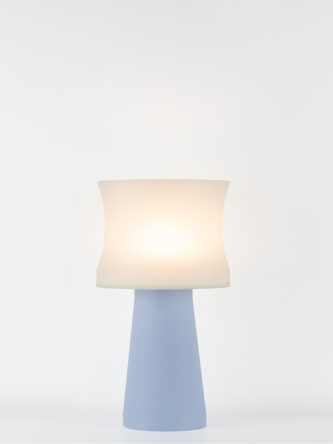 Aurélie – Lampe à poser pastel bleu, médium