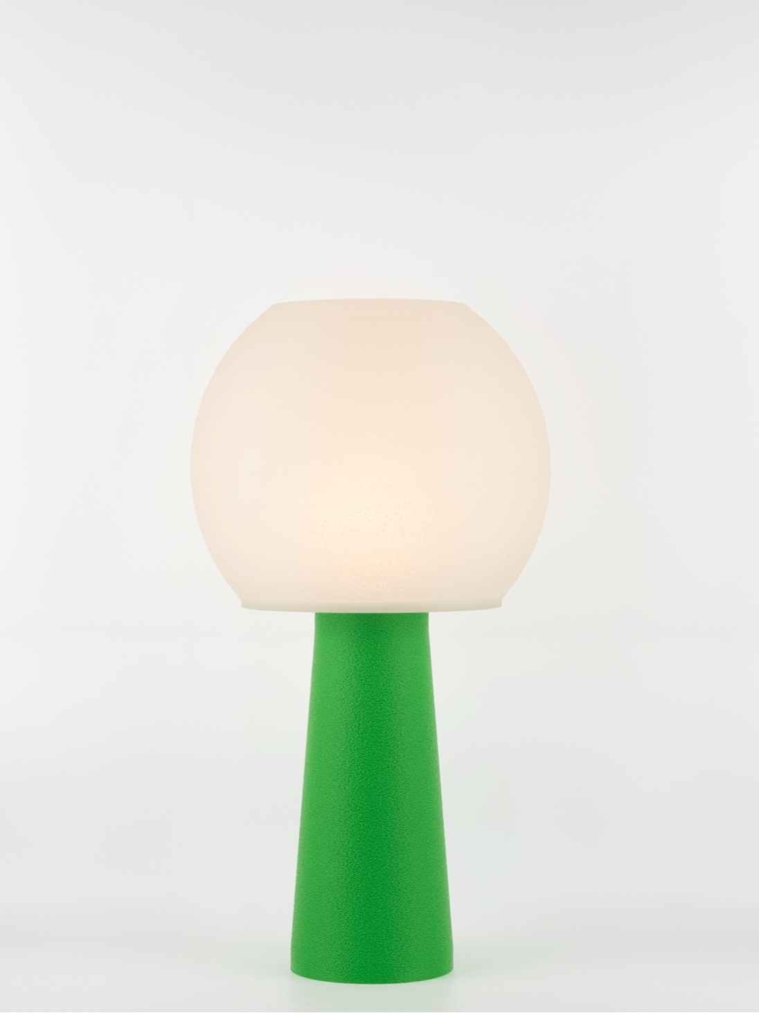 Clarisse – Lampe à poser pop verte, large