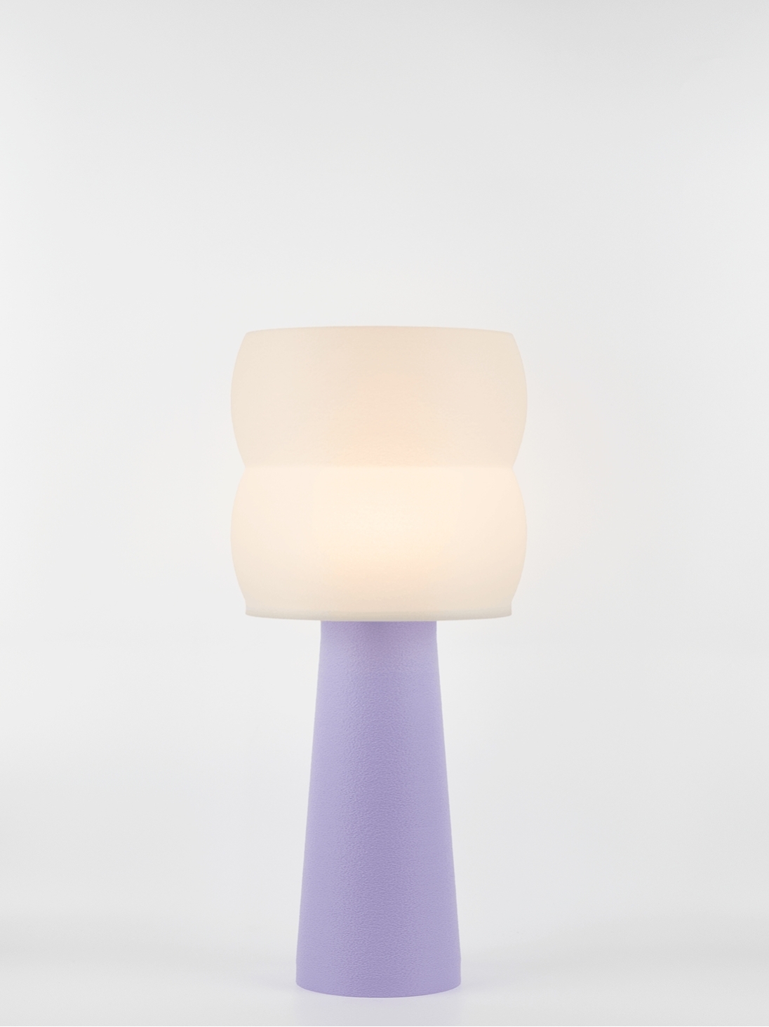 Stella – Lampe à poser pastel lilas, large