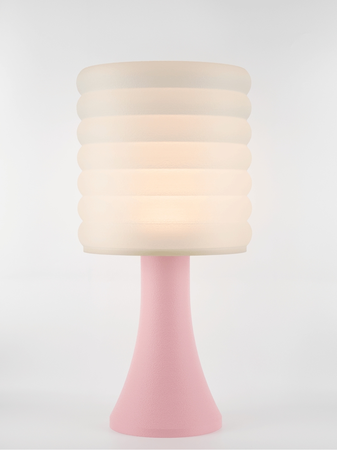 Micheline – Lampe pastel rose, extra large